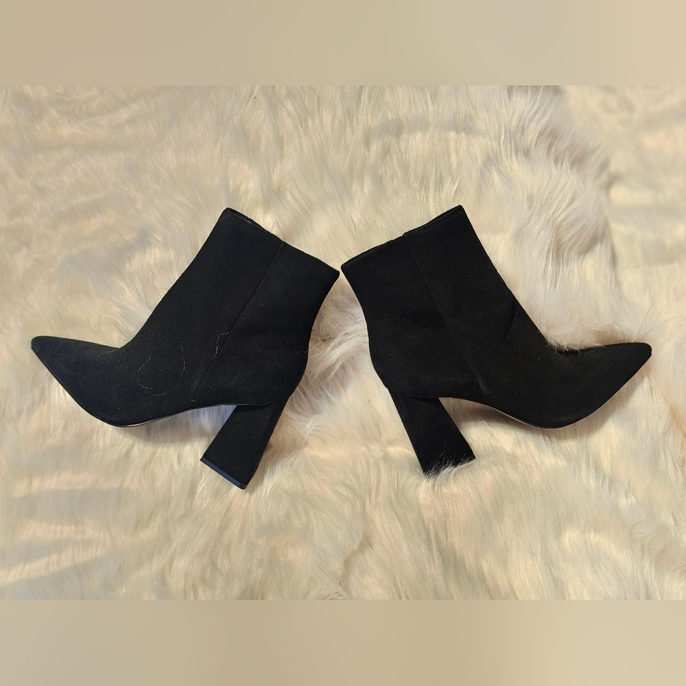 Marc Fisher Kulika Black Heeled Bootie
